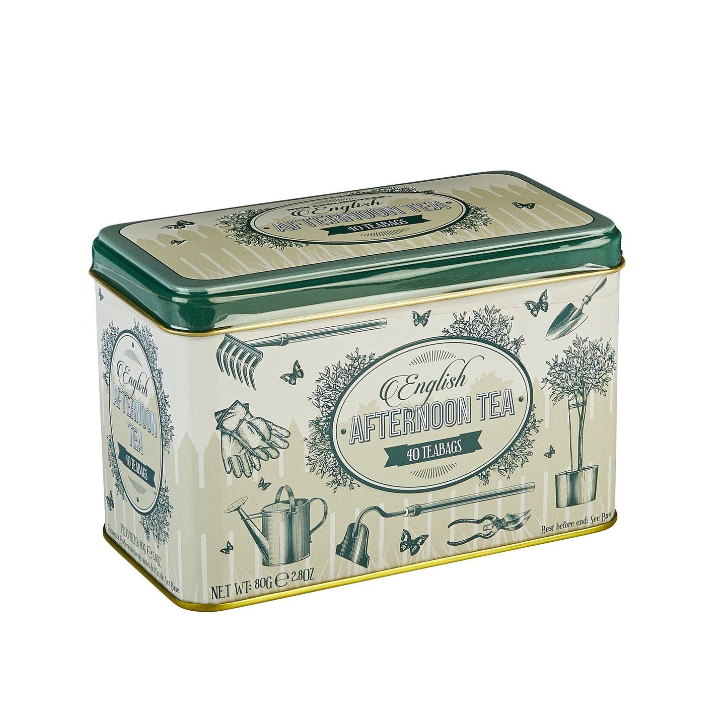 English Garden Classic Tea Tin - New English Teas