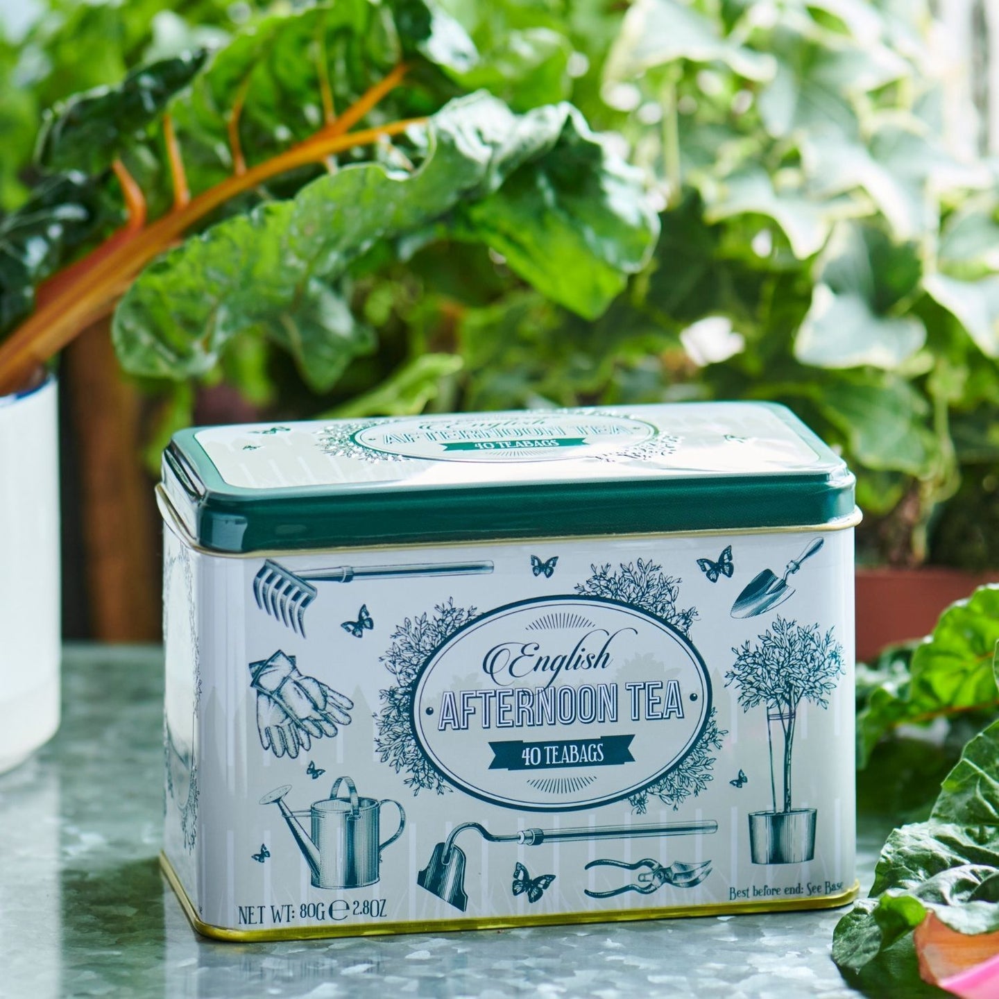 English Garden Classic Tea Tin - New English Teas