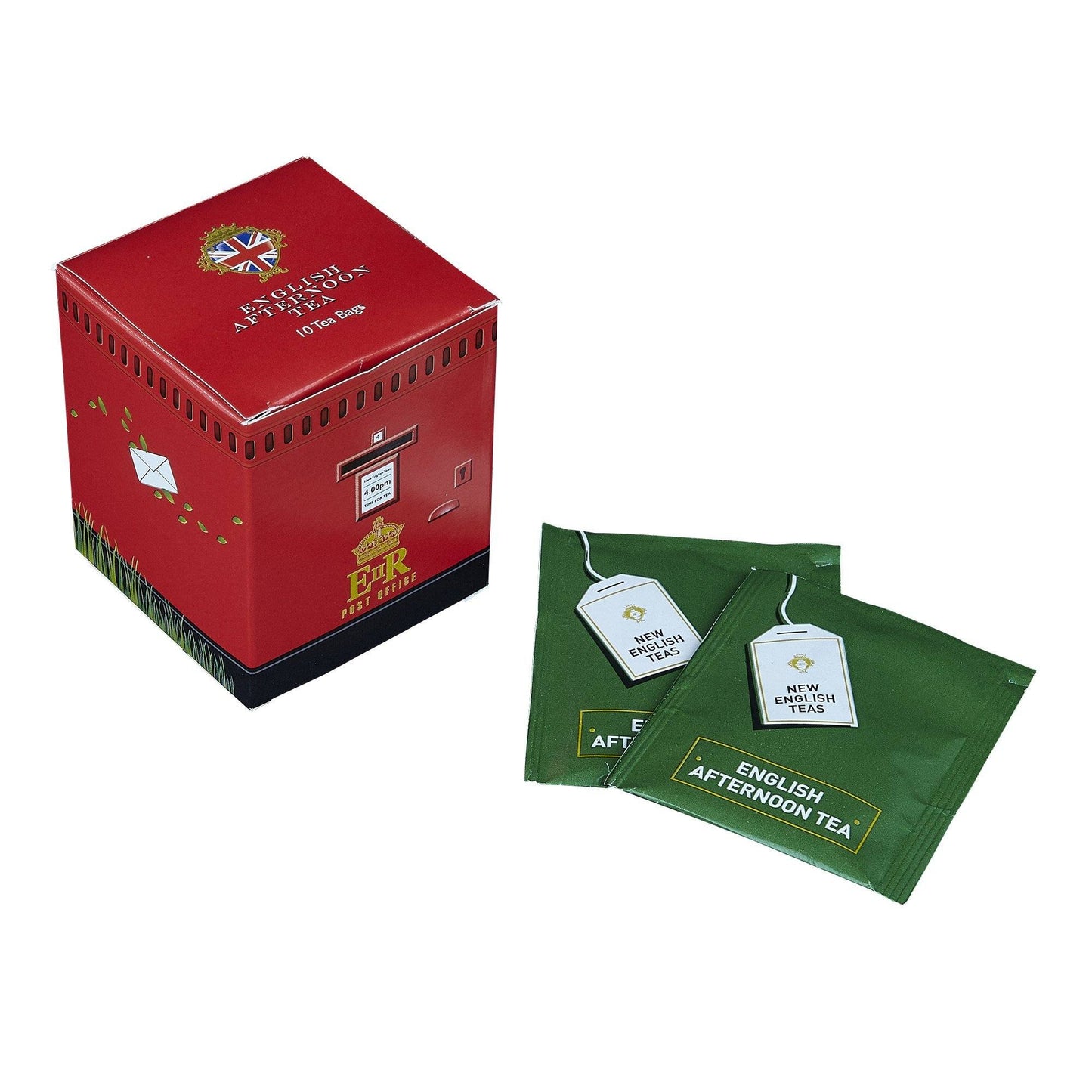 Best Of British 10 Teabag Box - Post Box - New English Teas