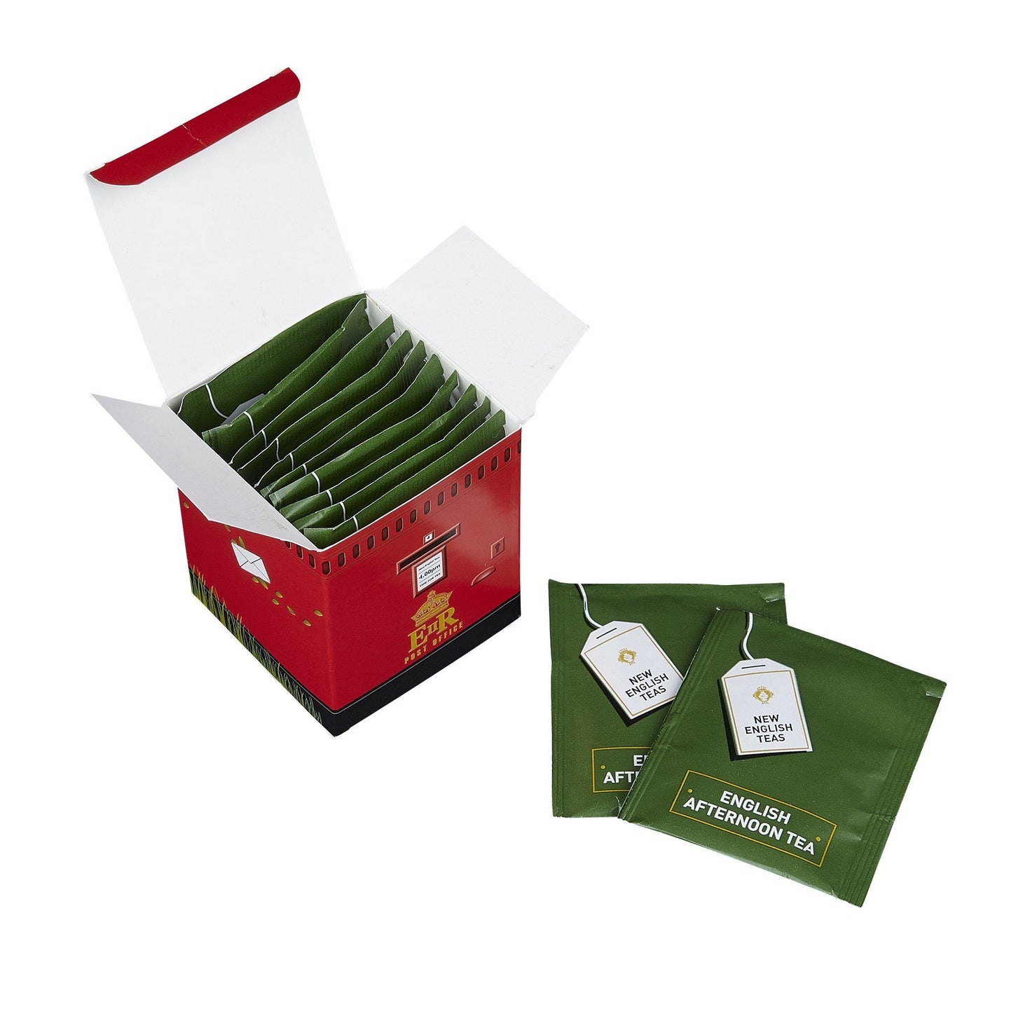 Best Of British 10 Teabag Box - Post Box - New English Teas