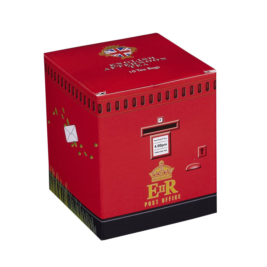 Best Of British 10 Teabag Box - Post Box - New English Teas