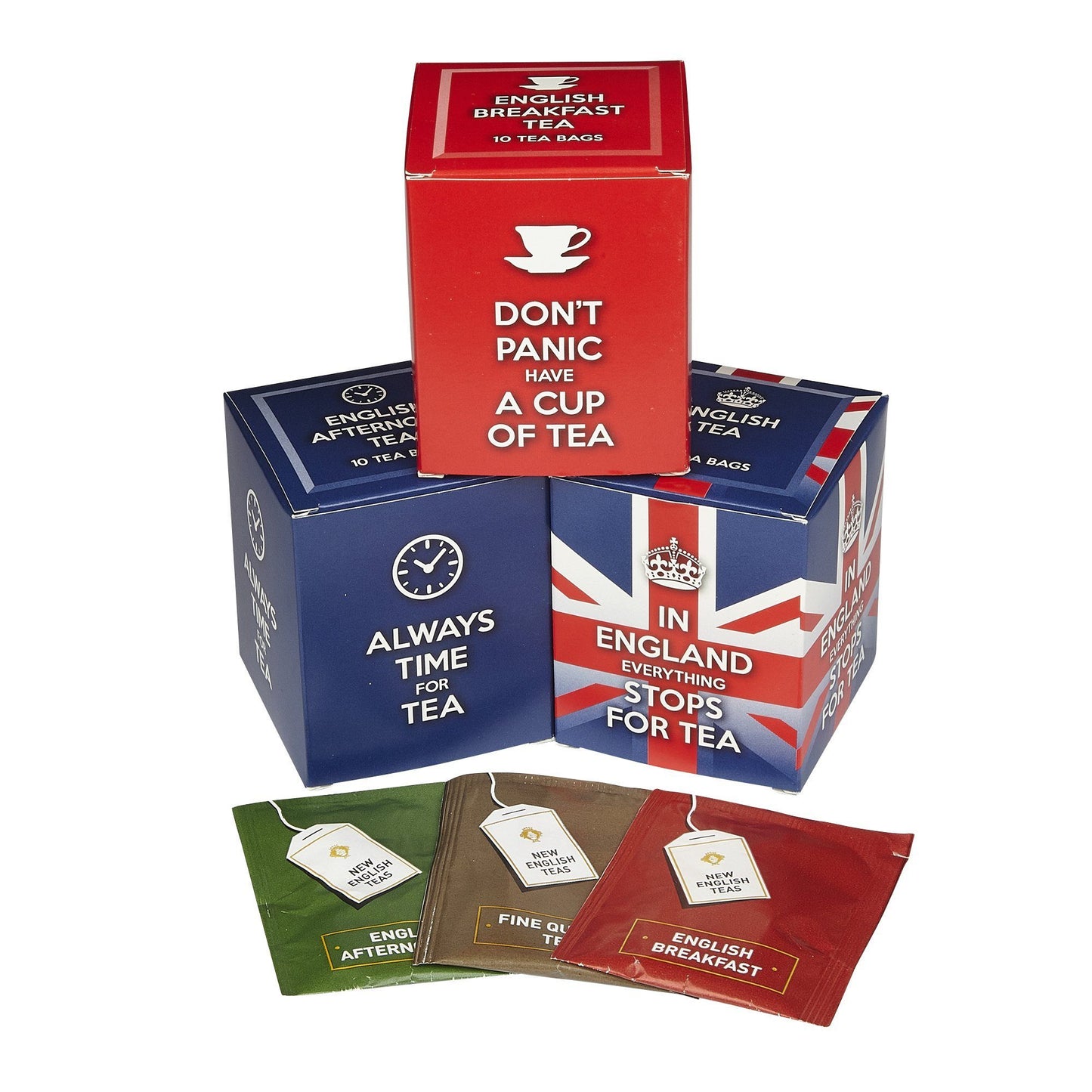 Slogans 10 Teabag Box Triple Gift Pack - English Tea Selection - New English Teas