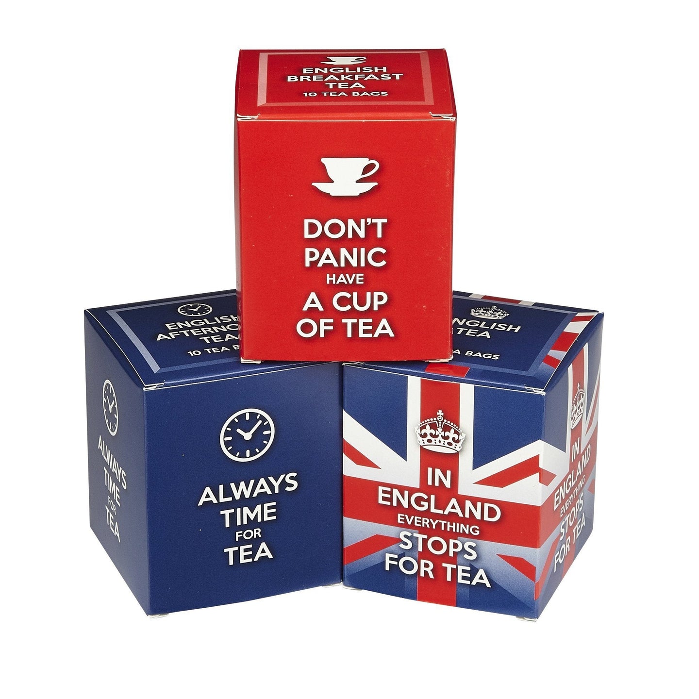 Slogans 10 Teabag Box Triple Gift Pack - English Tea Selection - New English Teas