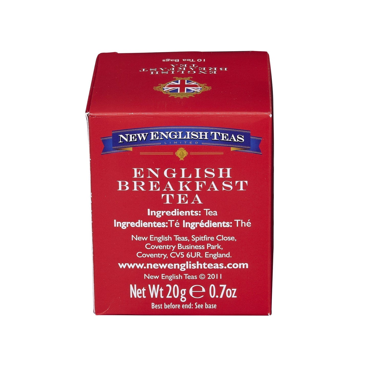 Best Of British 10 Teabag Box - Telephone Box - New English Teas