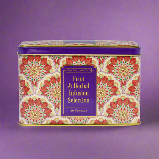 Fruit & Herbal Infusion Selection Tea Tin Tea Tins New English Teas 