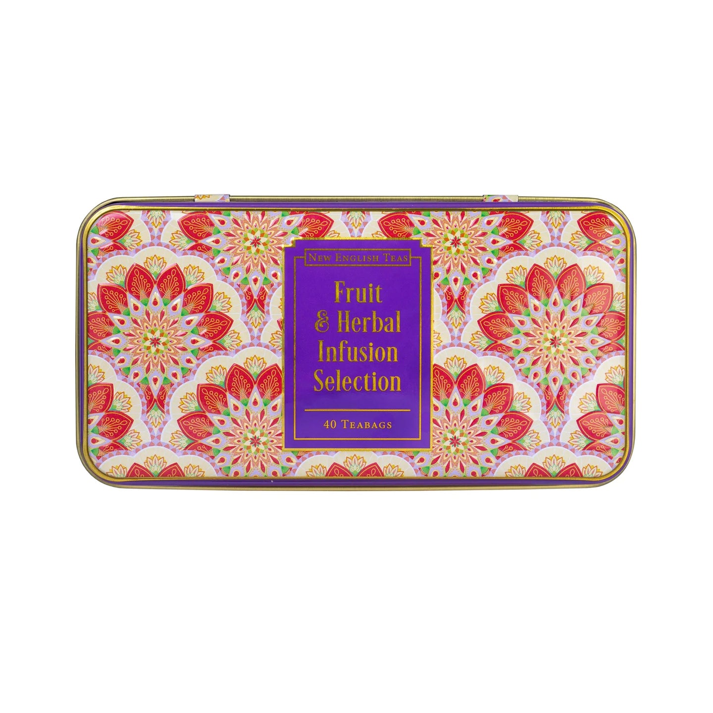 Fruit & Herbal Infusion Selection Tea Tin Tea Tins New English Teas 