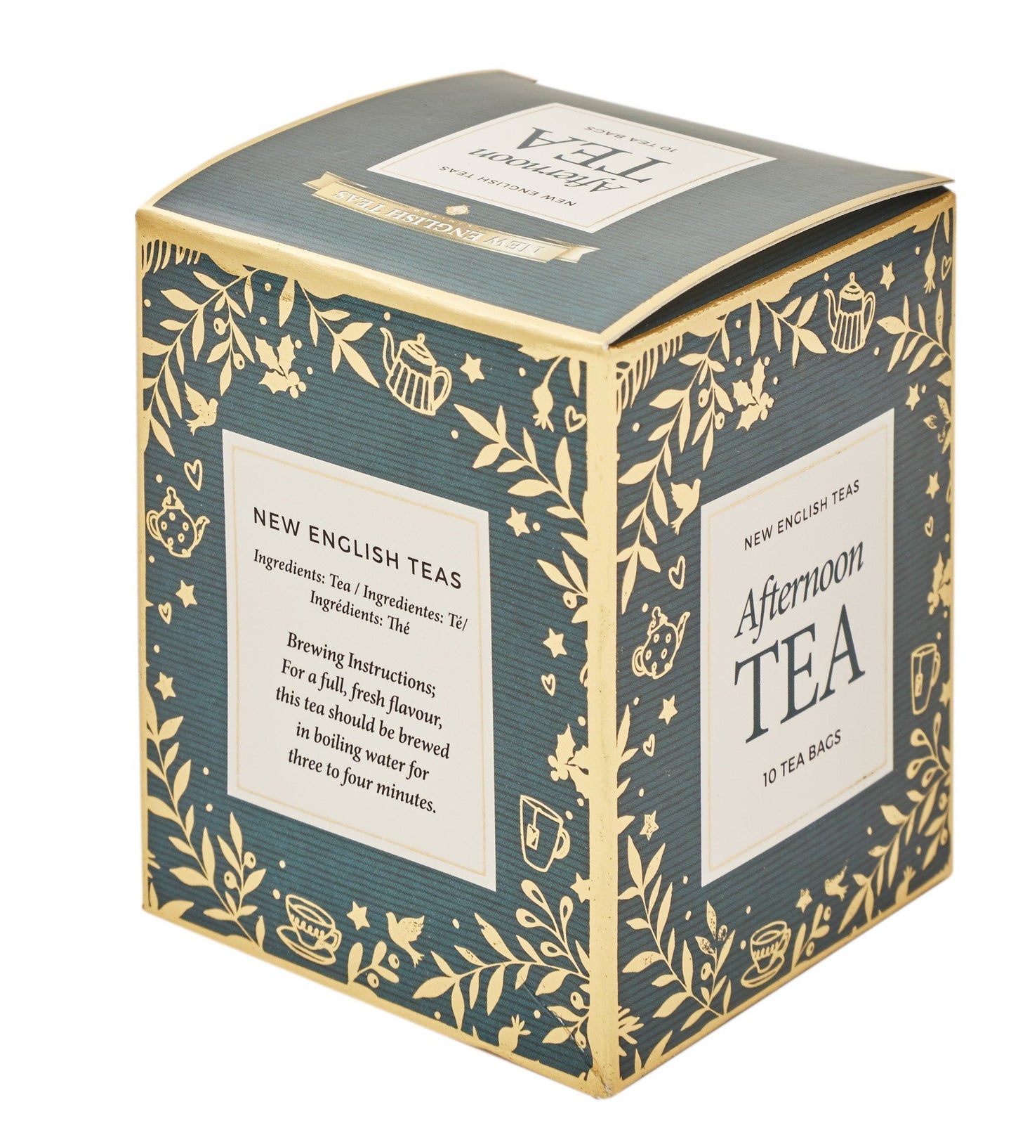 Christmas 10 Teabag Box - Green - New English Teas