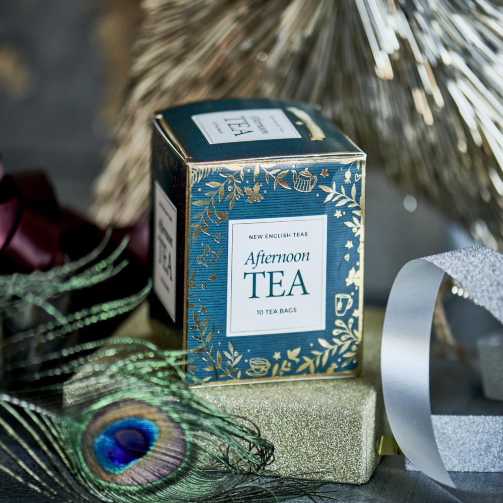 Christmas 10 Teabag Box - Green - New English Teas