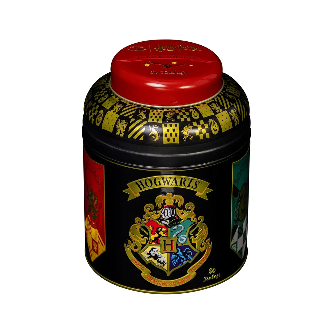 Harry Potter 80 Teabag Tea Caddy - New English Teas