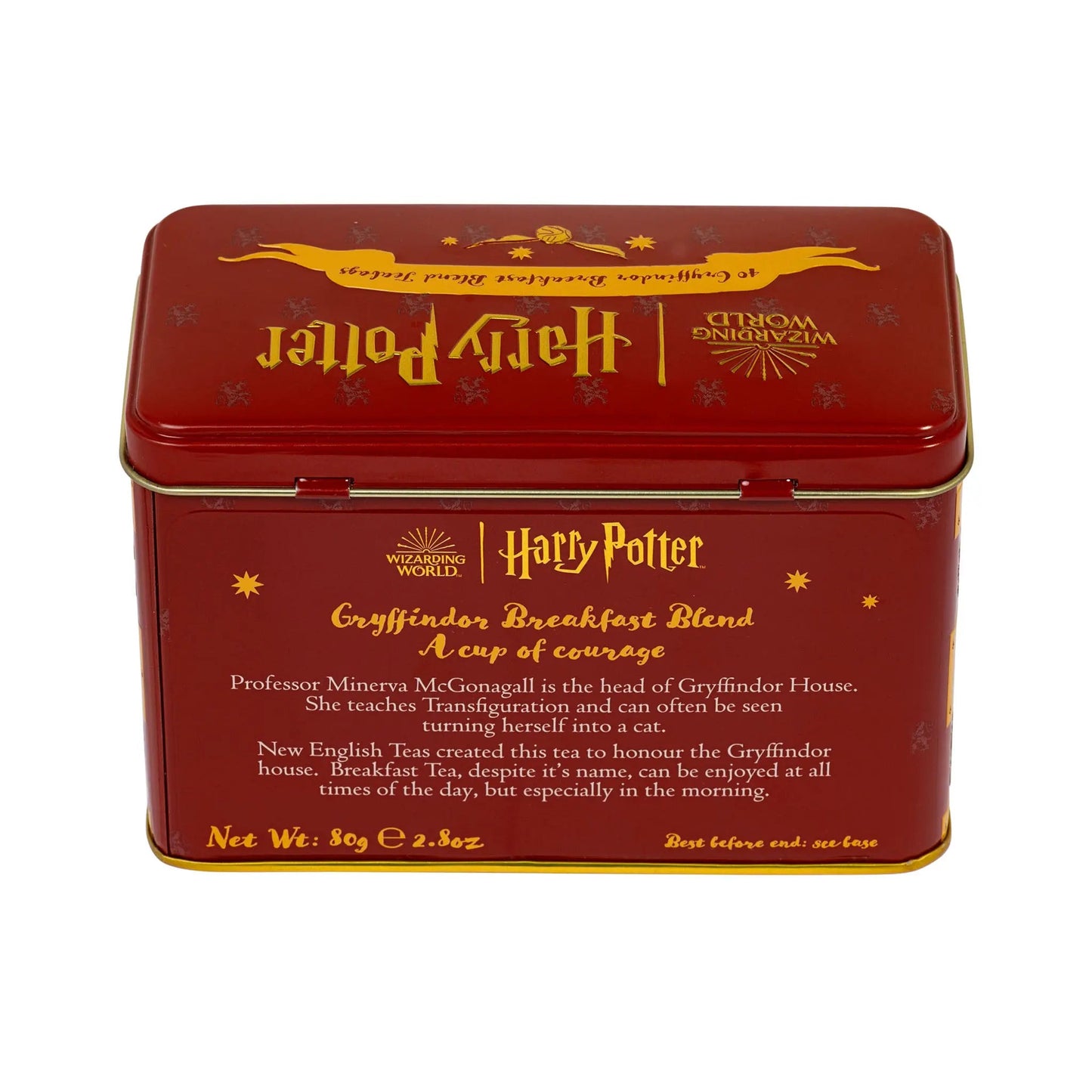 Harry Potter™ Gryffindor Tea Tin Tea Tins New English Teas 