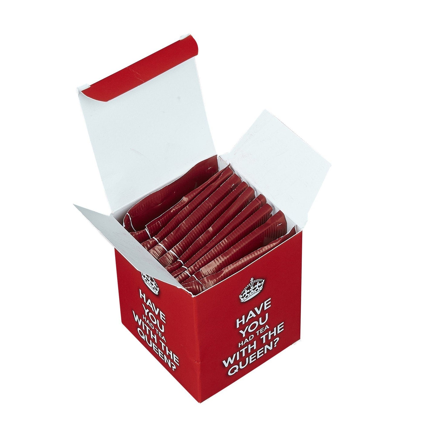 Slogans 10 Teabag Box - Have You Had Tea with the Queen? - New English Teas