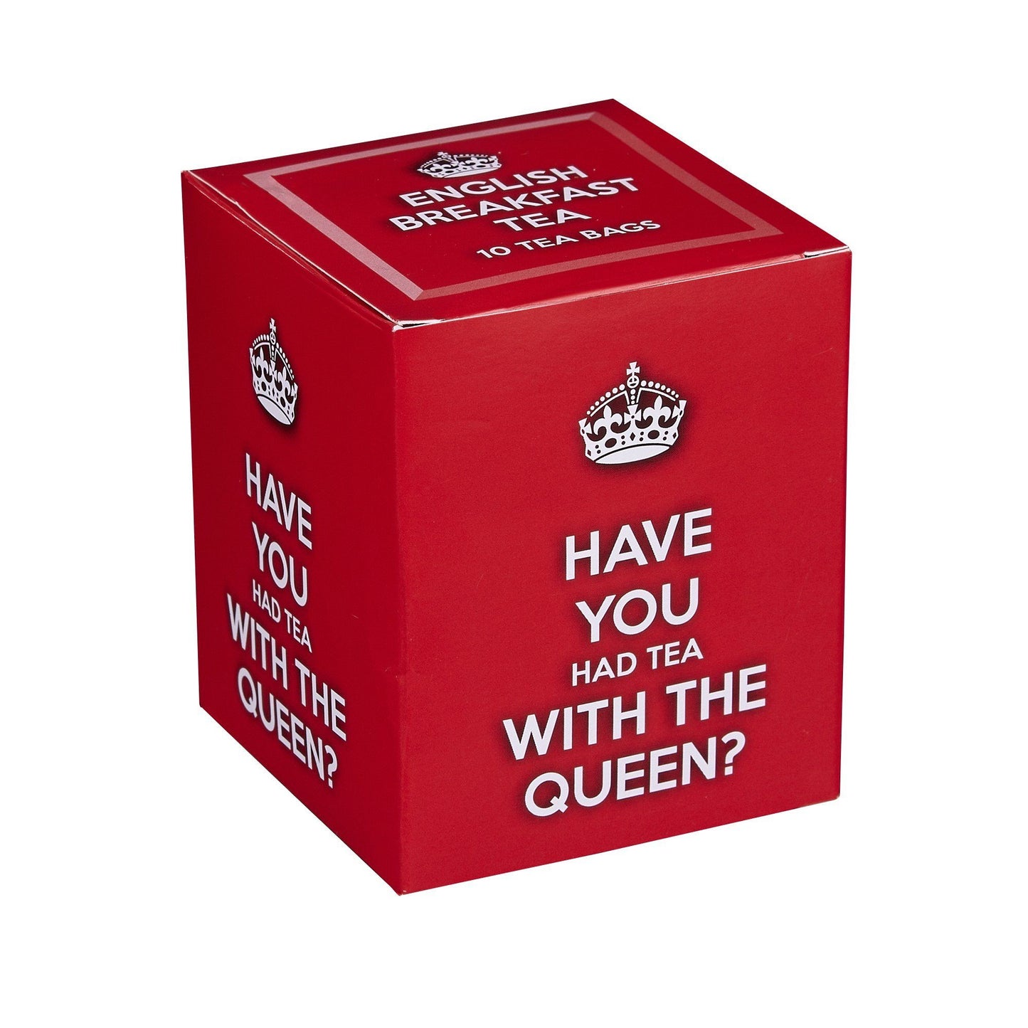 Slogans 10 Teabag Box - Have You Had Tea with the Queen? - New English Teas