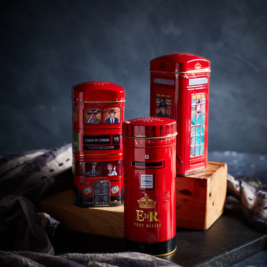 Best Of British Tall Tin Gift Set - English Tea Selection - New English Teas