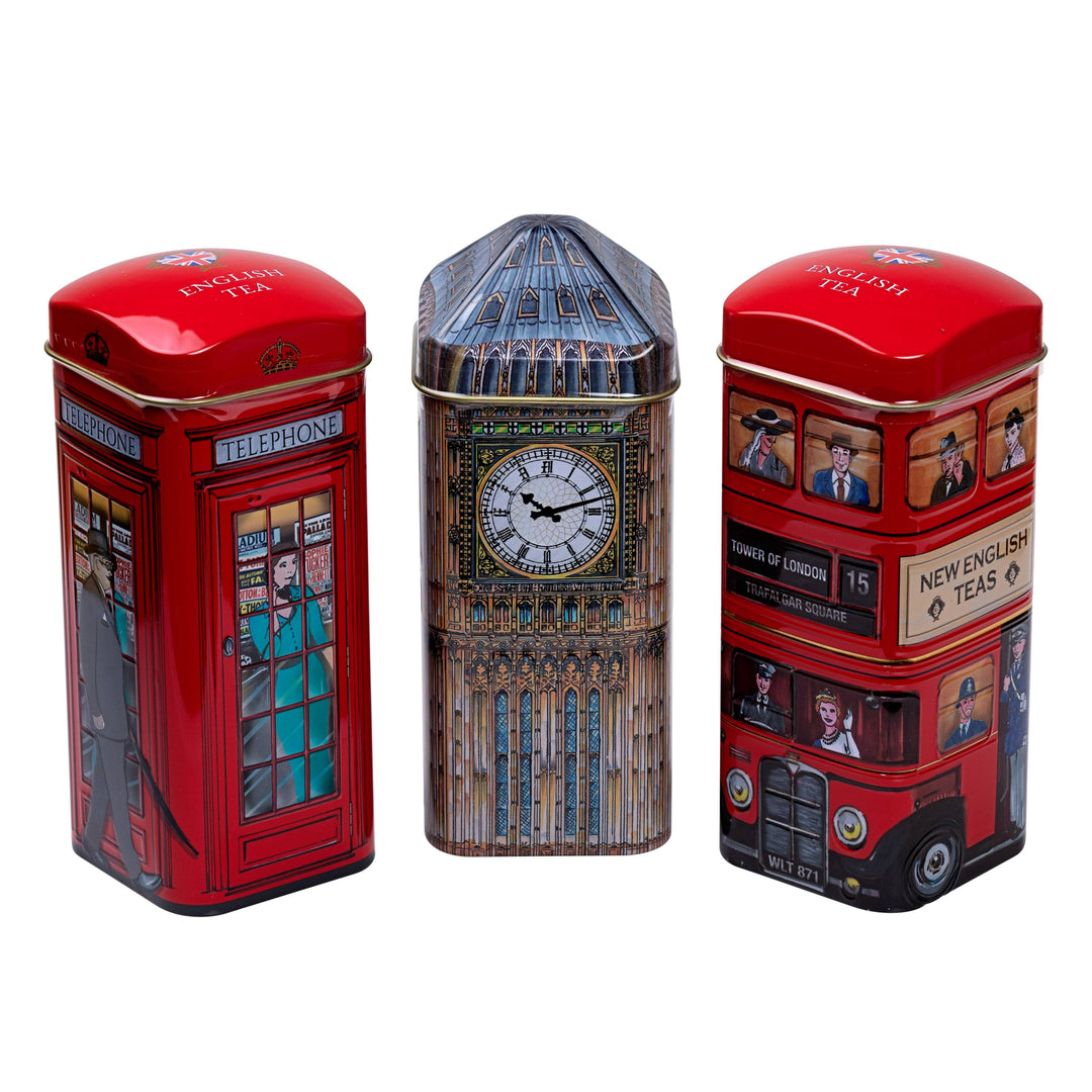 Best Of British Tall Tin Gift Set - Traditional English Teas - New English Teas