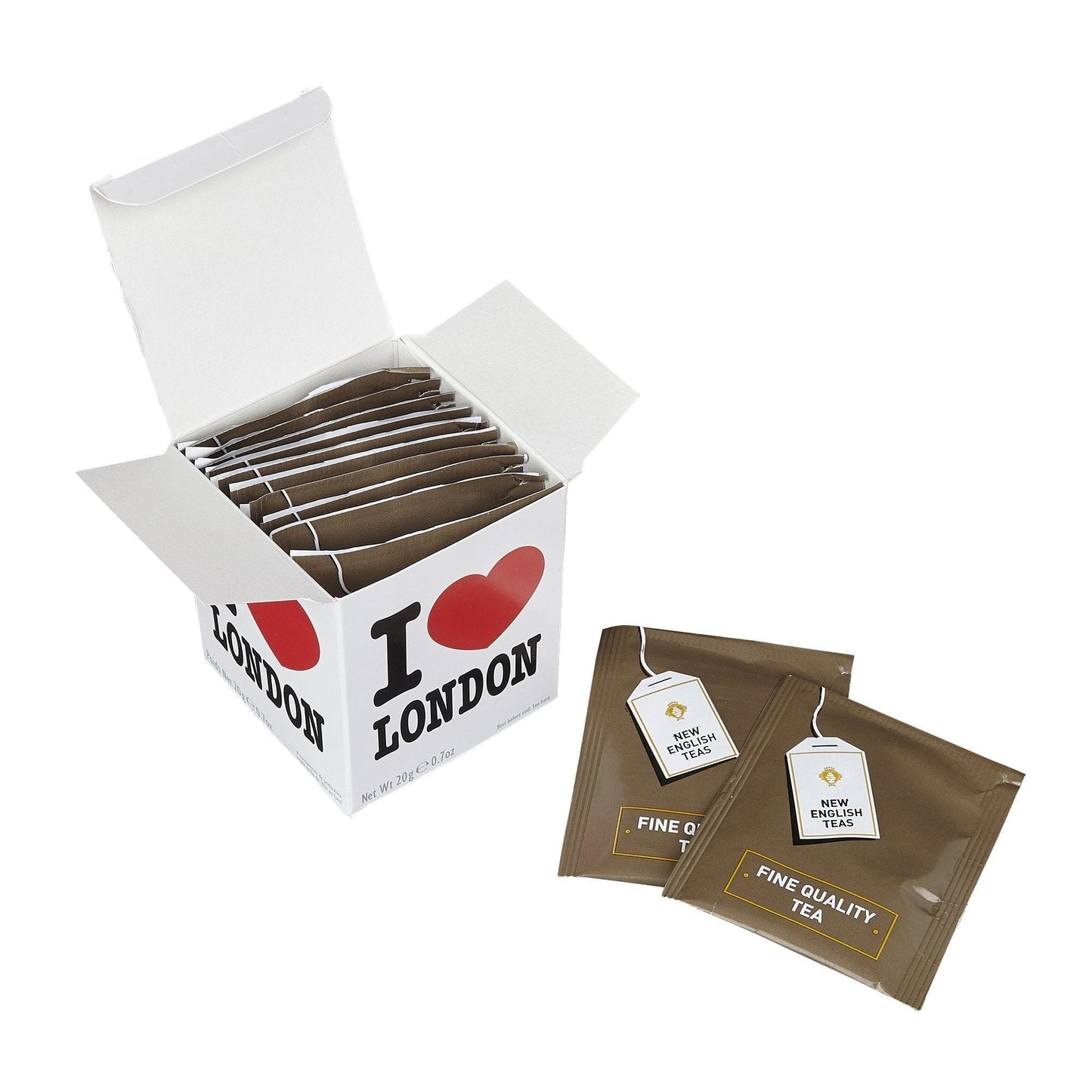 Love London 10 Teabag Box - I Love London - New English Teas