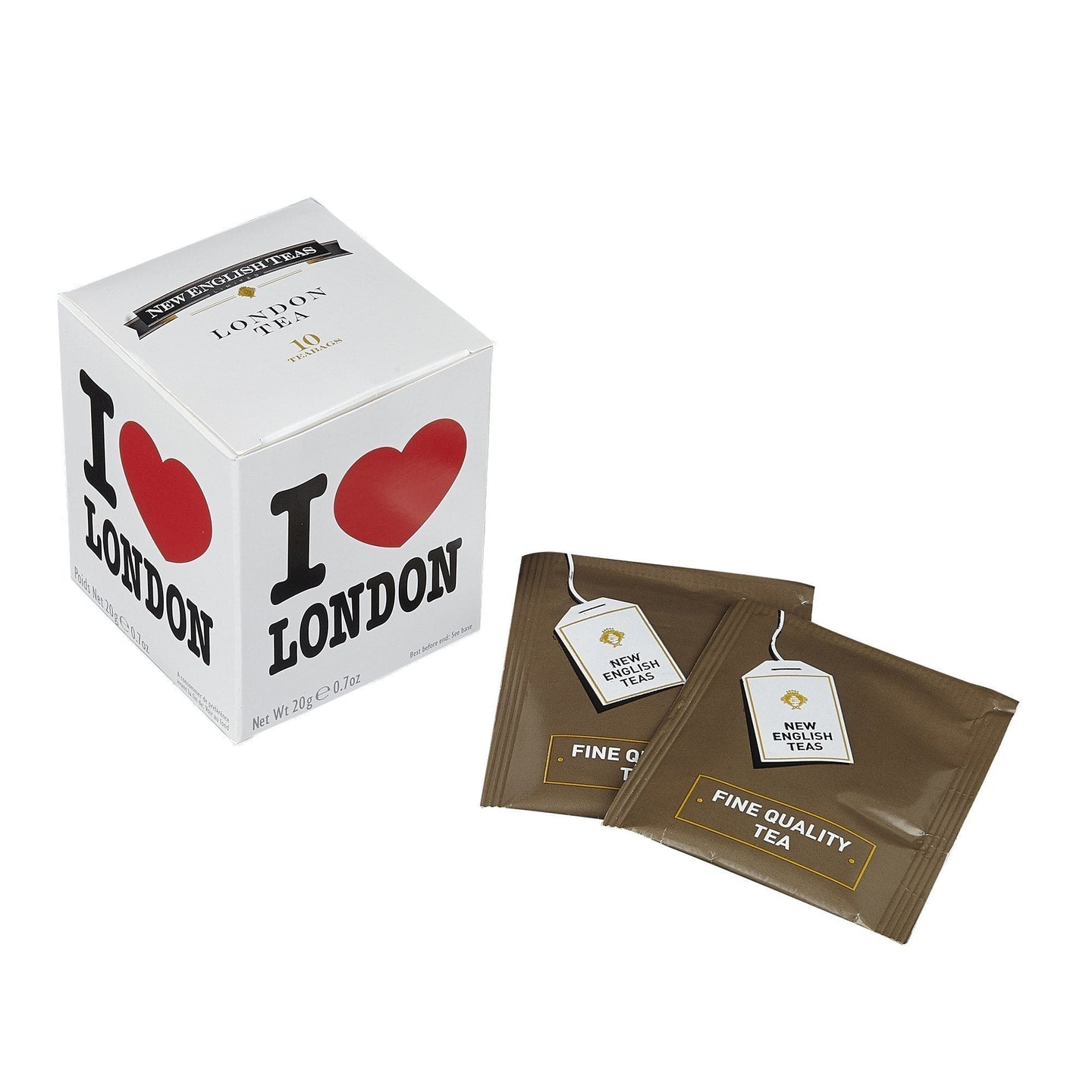 Love London 10 Teabag Box - I Love London - New English Teas