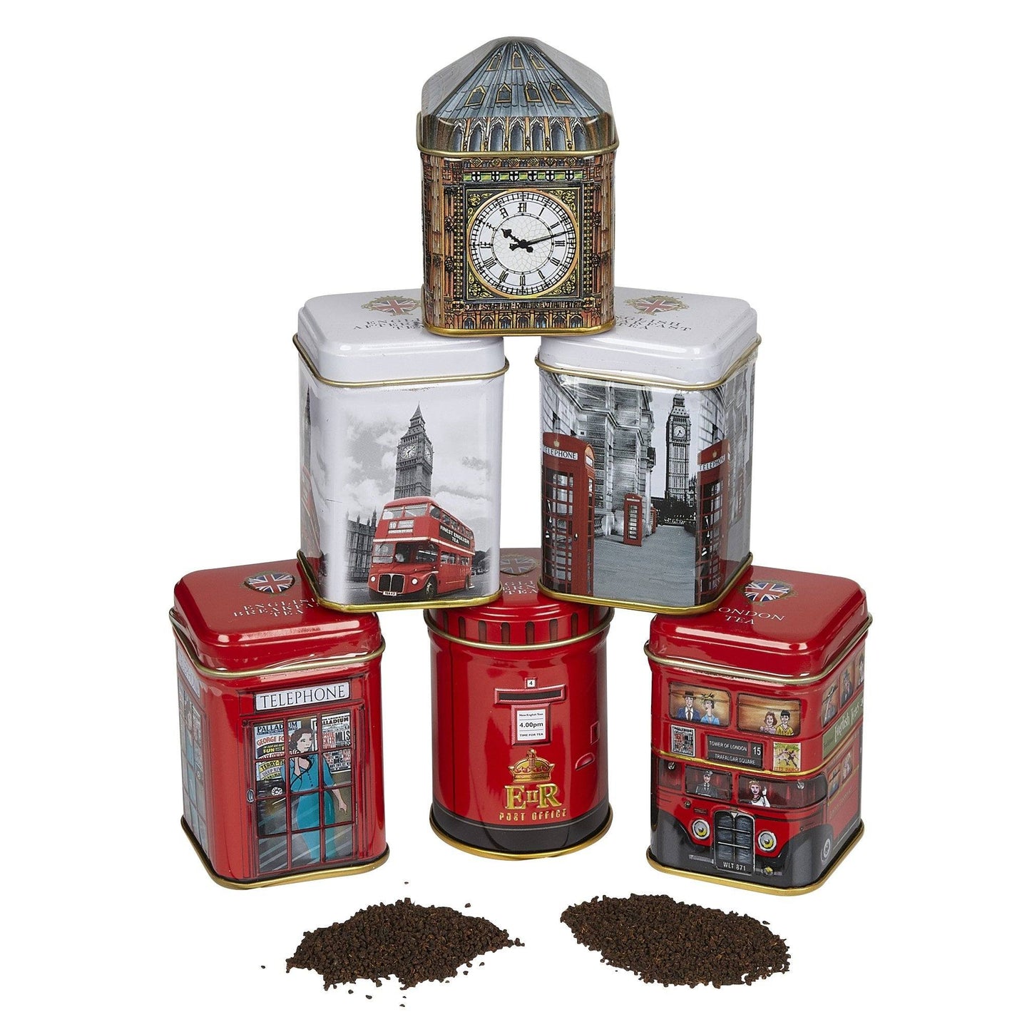 Best Of British Mini Tea Tin Set - British Tea Selection - New English Teas