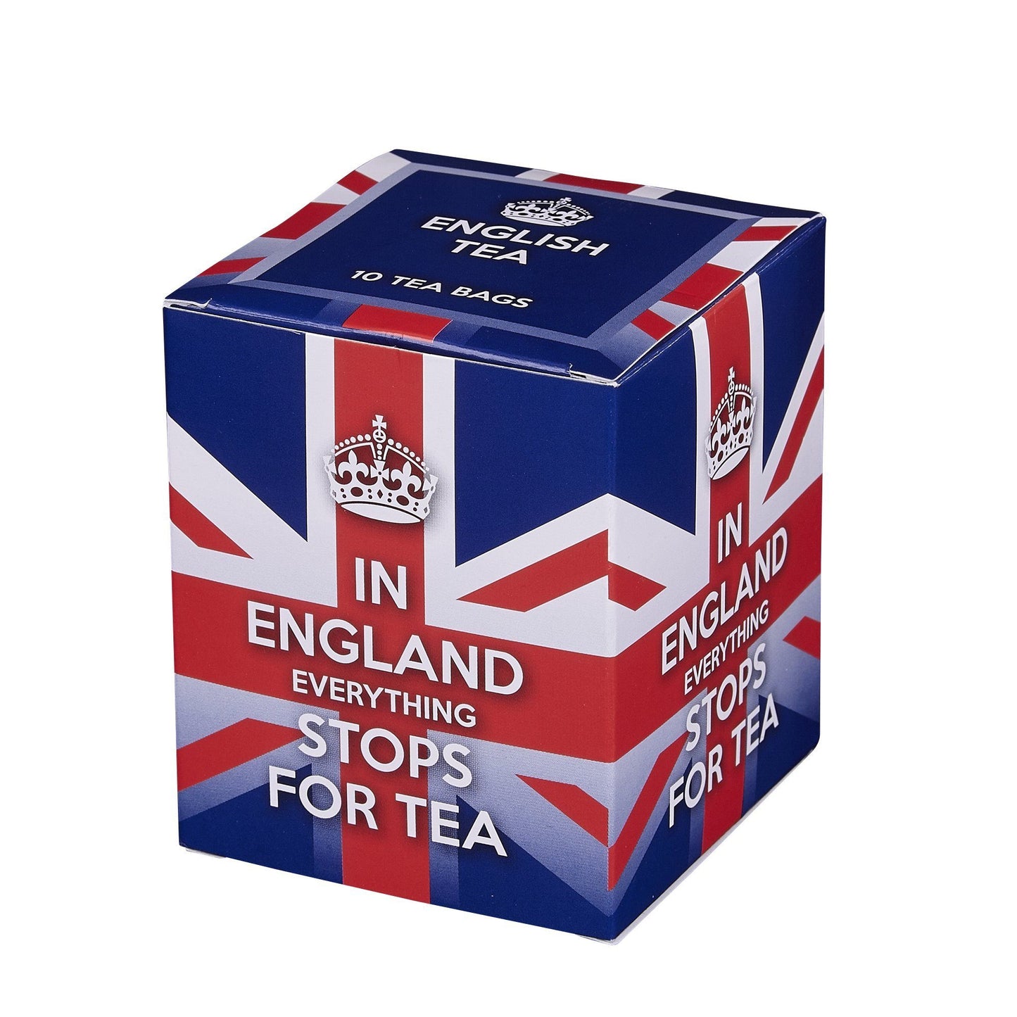 Slogans 10 Teabag Box - Everything Stops For Tea - New English Teas