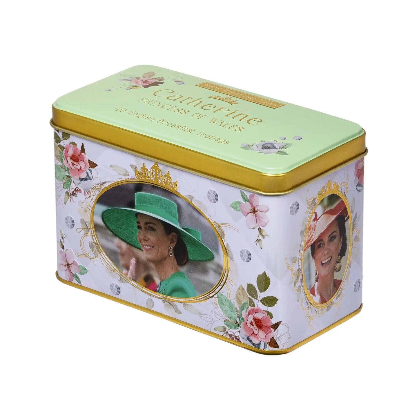 The Royal Family Classic Tea Tin - Catherine, Princess of Wales - New English Teas