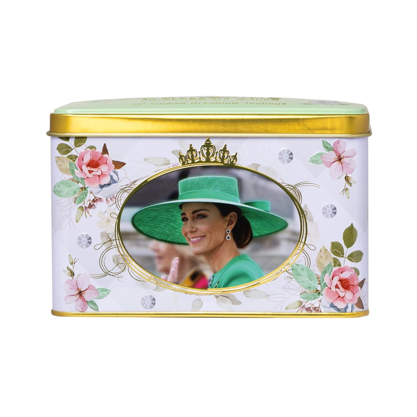 Catherine Princess of Wales Tea Tin Tea Tins New English Teas 