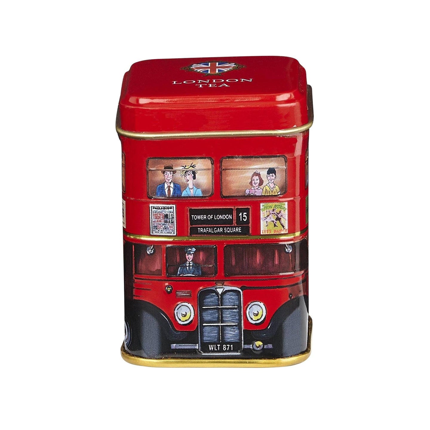 Best Of British Mini Tea Tin - London Bus - New English Teas