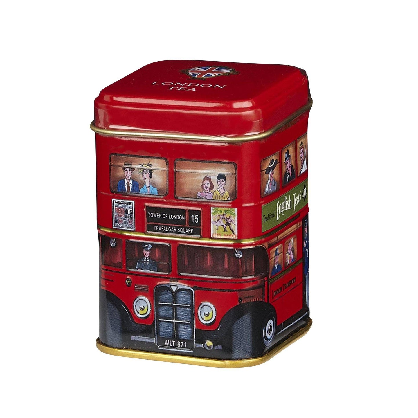 Best Of British Mini Tea Tin - London Bus - New English Teas