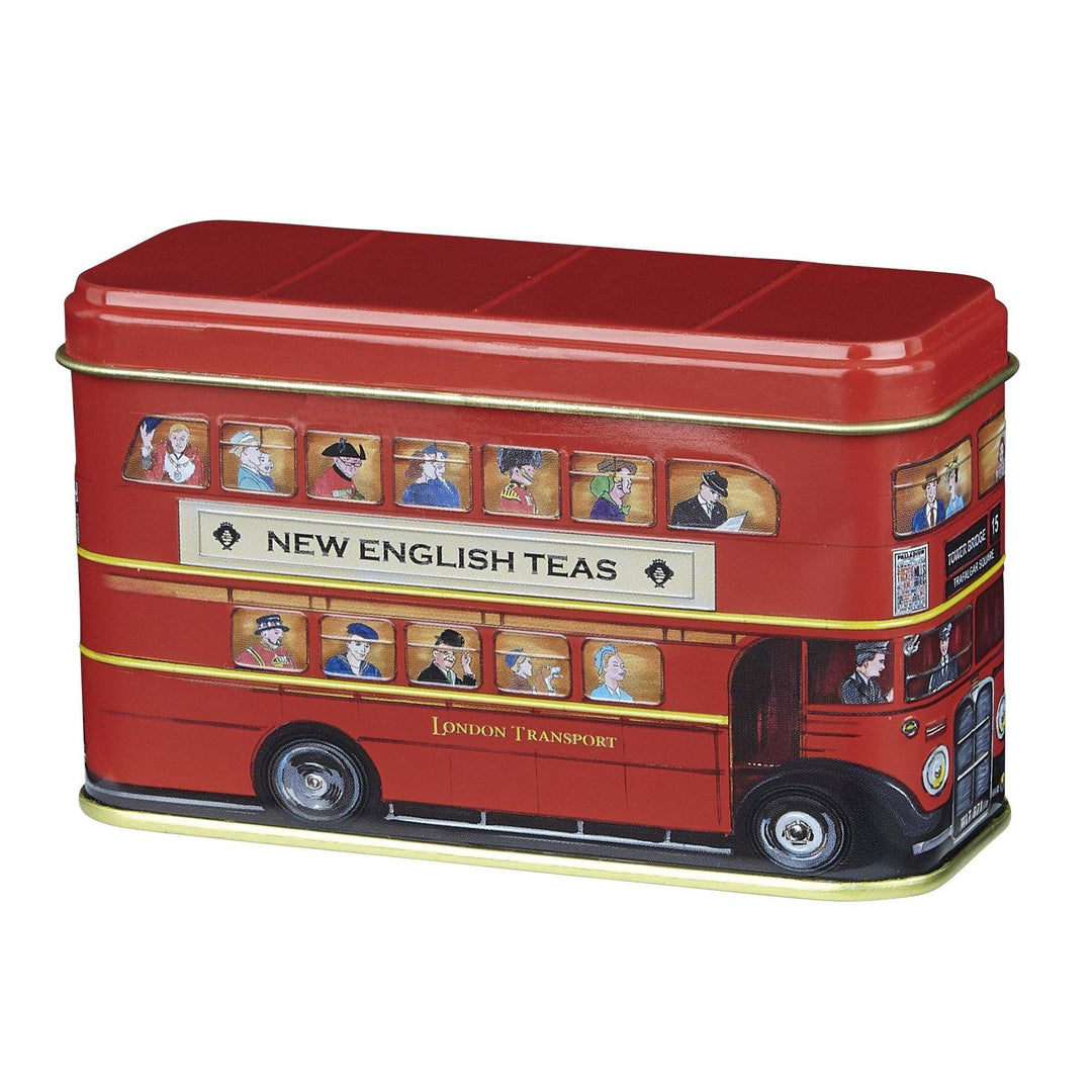 Best Of British 10 Teabag Tin - London Bus - New English Teas