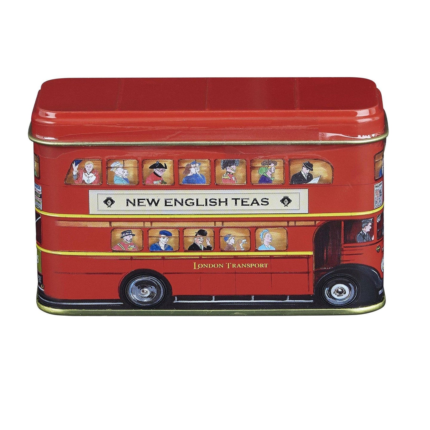 Best Of British 10 Teabag Tin - London Bus - New English Teas