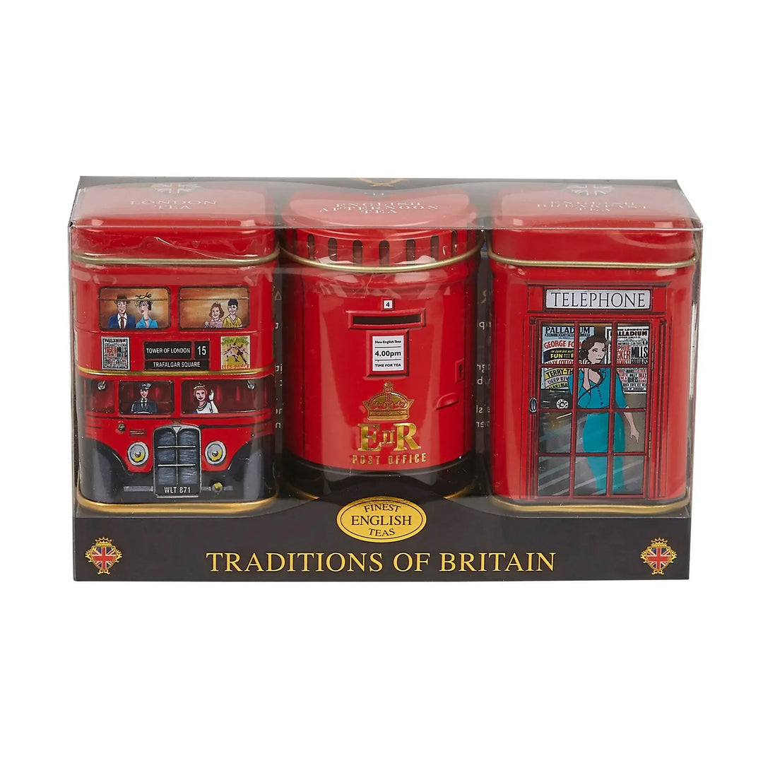 Best Of British Mini Tea Tin Set - Traditions of England - New English Teas