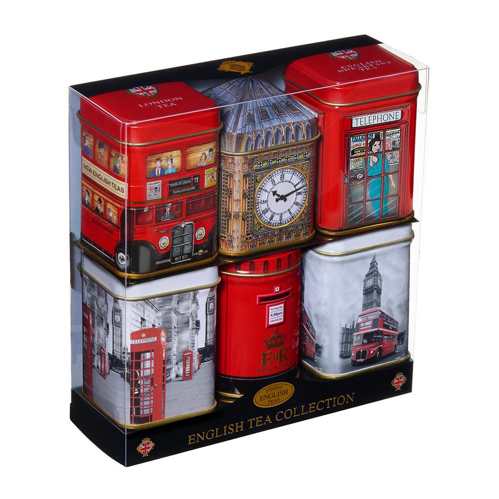 Best Of British Mini Tea Tin Set - British Tea Selection - New English Teas