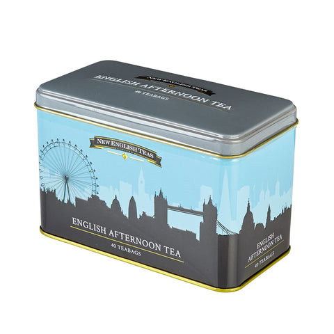 The Cities Collection Classic Tea Tin - London Skyline - New English Teas