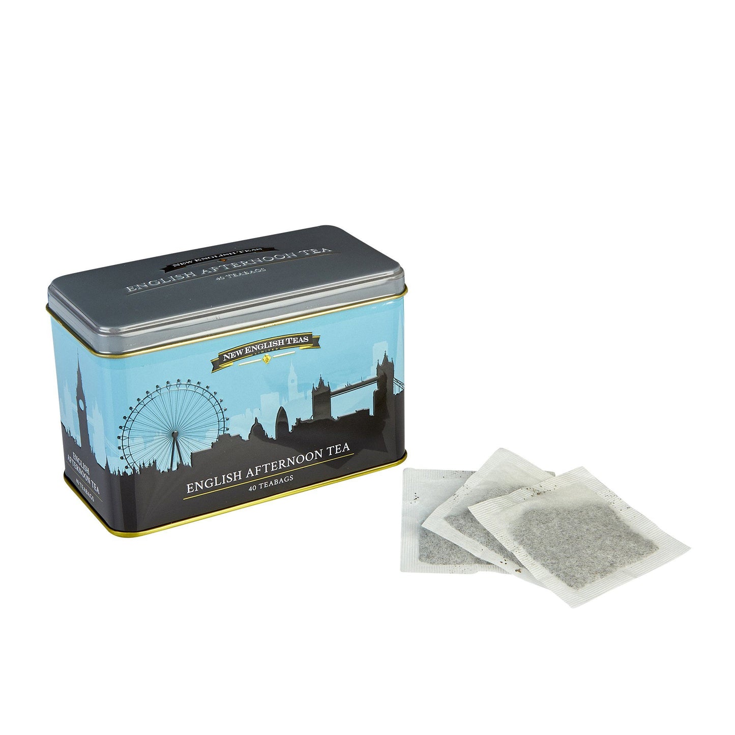 The Cities Collection Classic Tea Tin - London Skyline - New English Teas