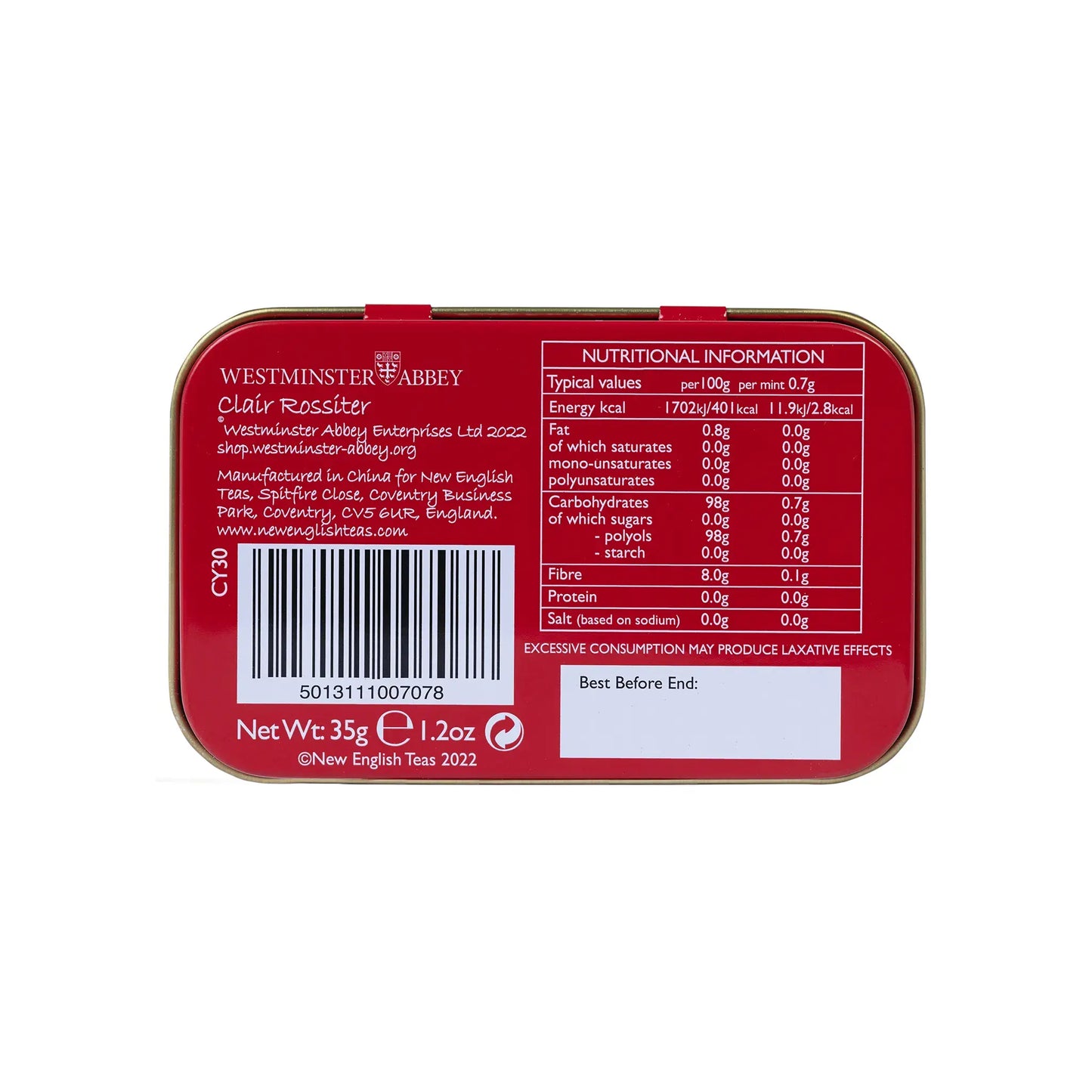 Love London Traditional Mints 35g