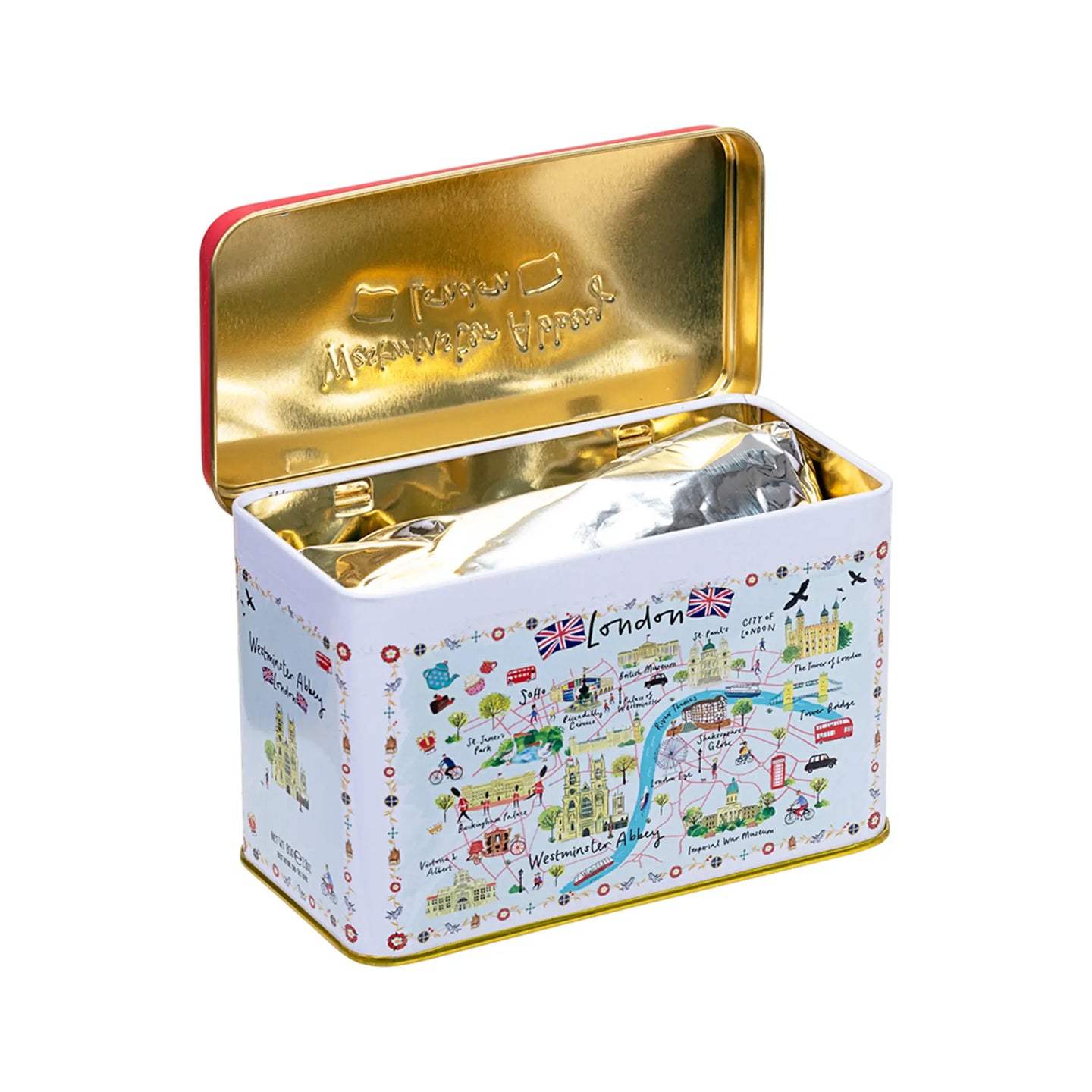 Westminster Abbey London Tea Tin