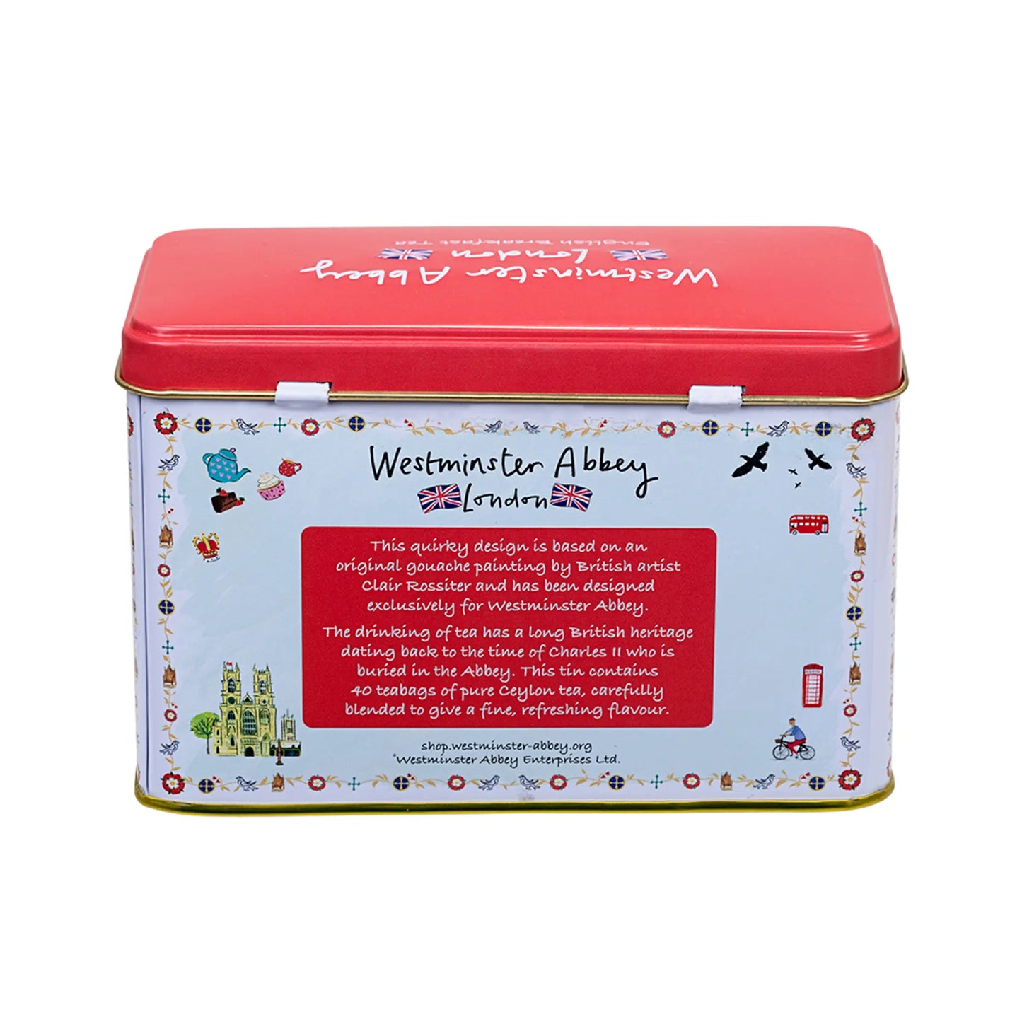 Westminster Abbey London Tea Tin