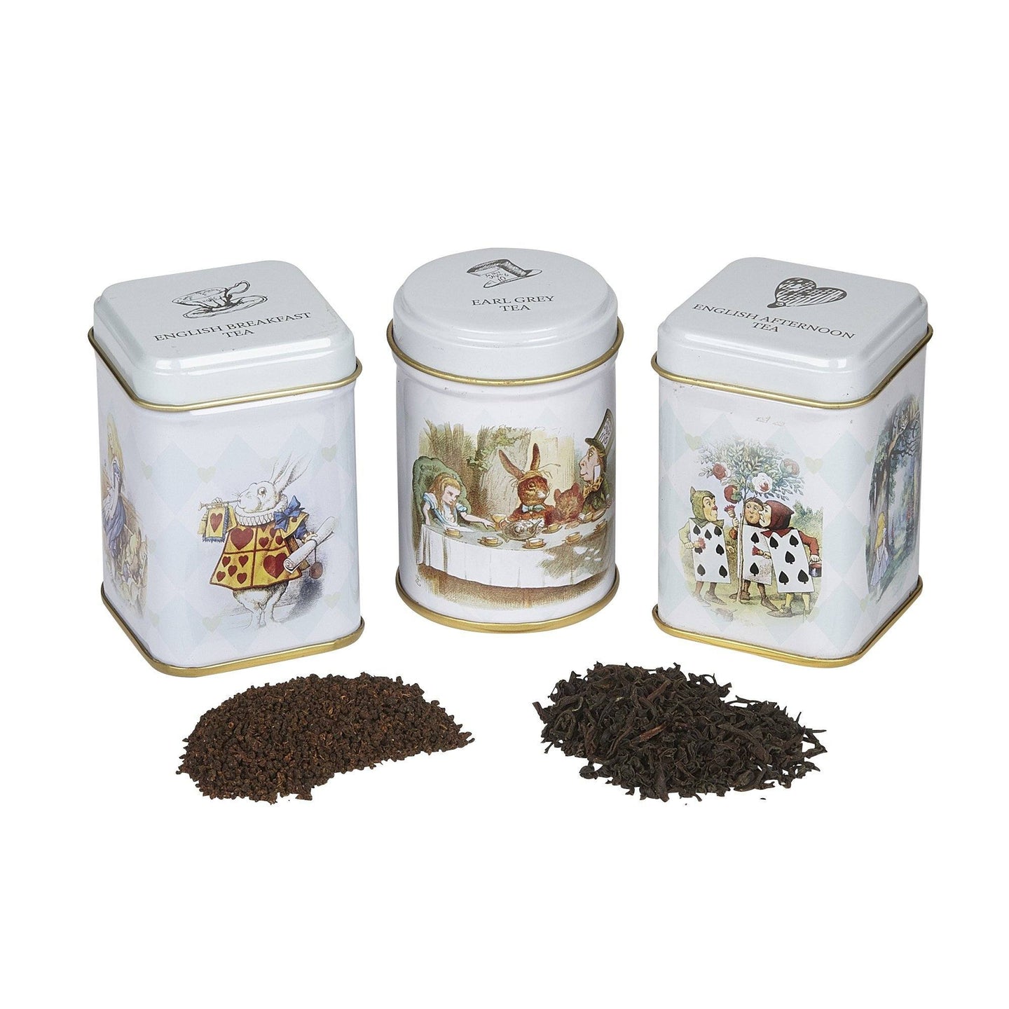 Alice In Wonderland Mini Tea Tin Set - Classic - New English Teas