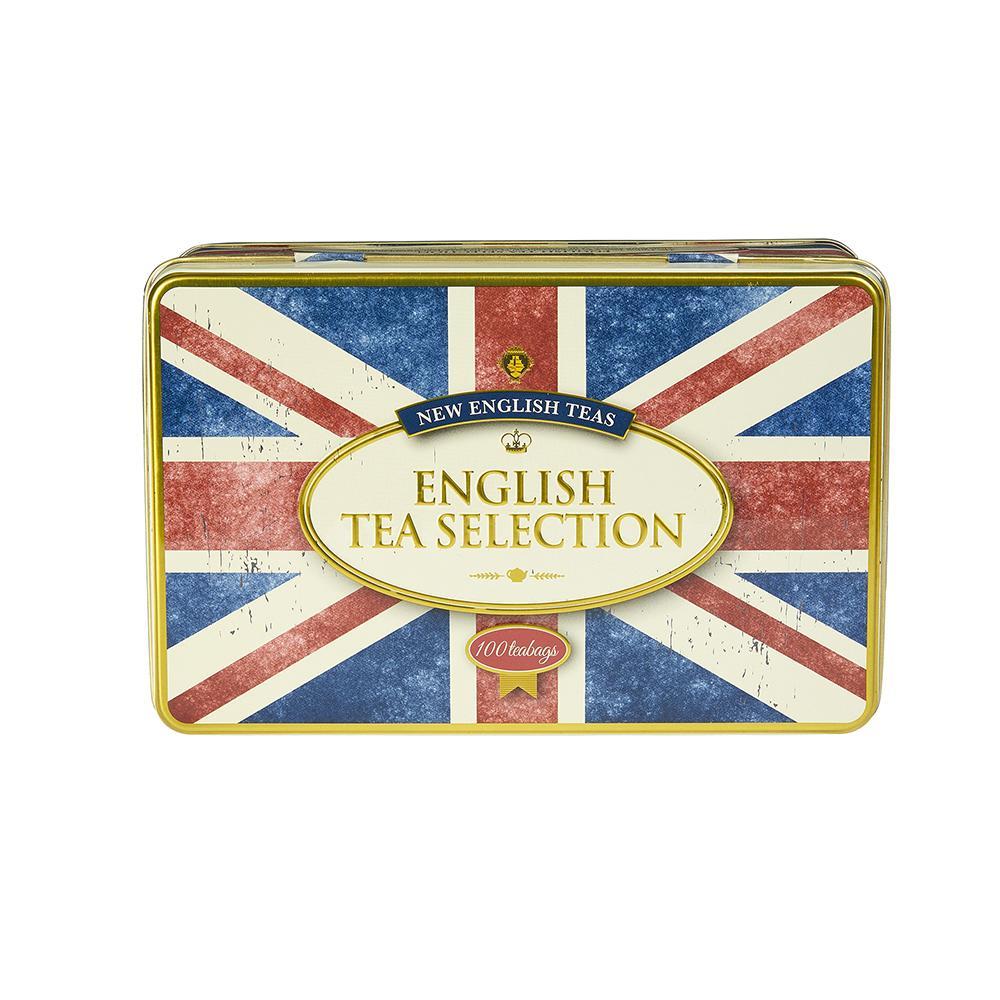 Best Of British Tea Selection Tin - Union Jack - New English Teas