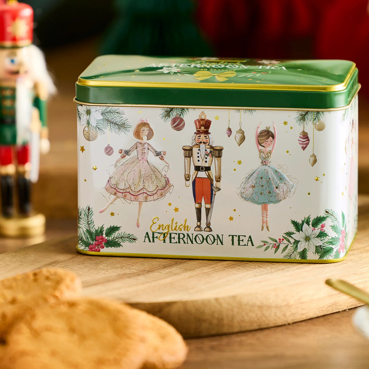 Nutcracker Classic Tea Tin