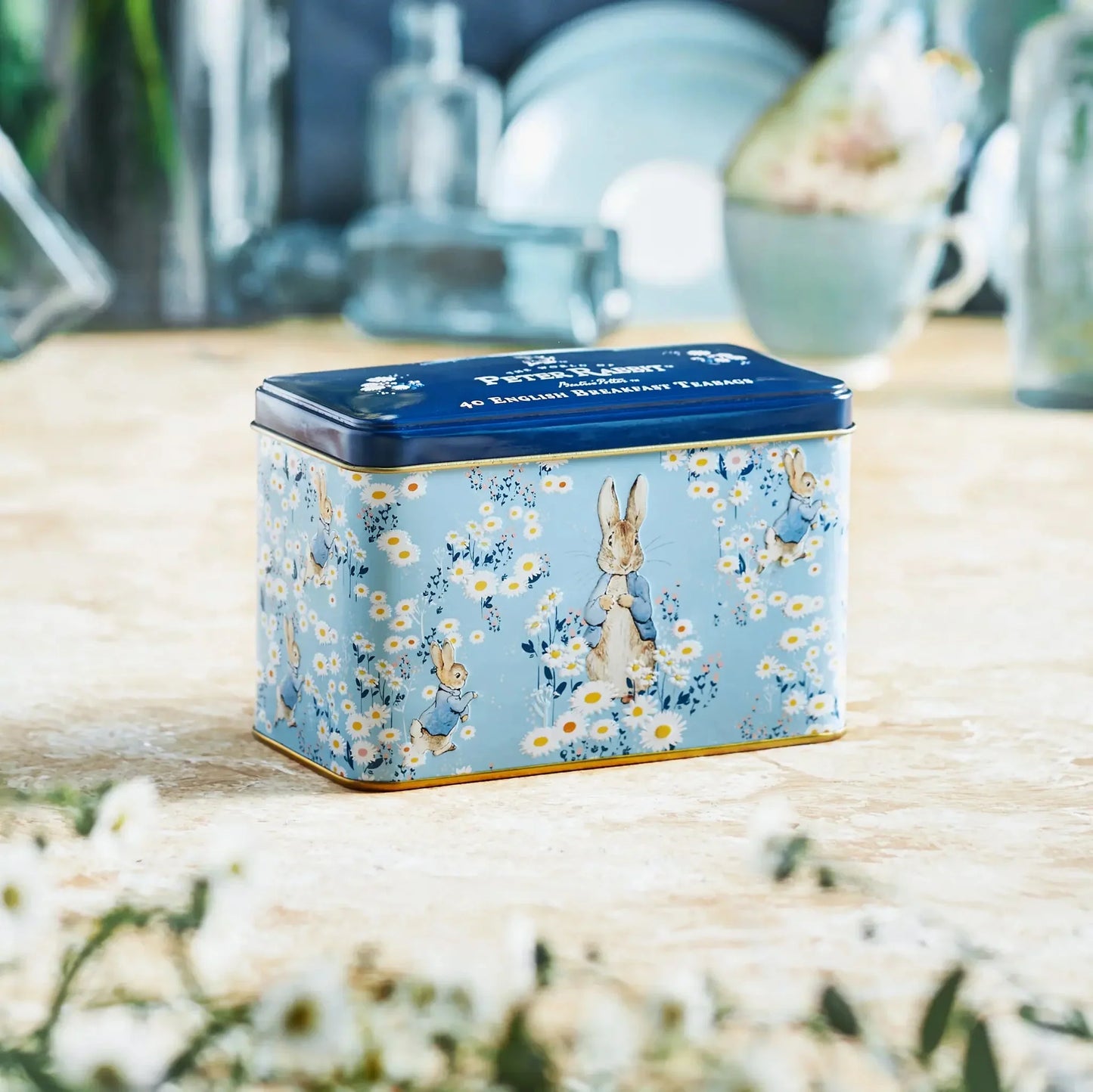 Beatrix Potter Classic Tea Tin - Daisies - New English Teas