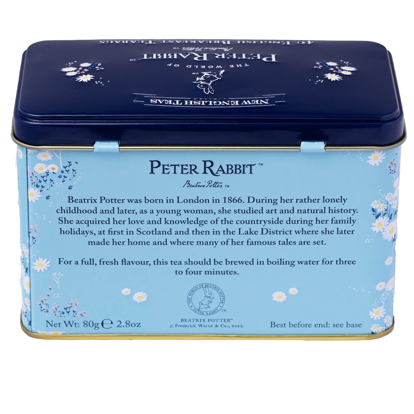 Beatrix Potter Classic Tea Tin - Daisies - New English Teas