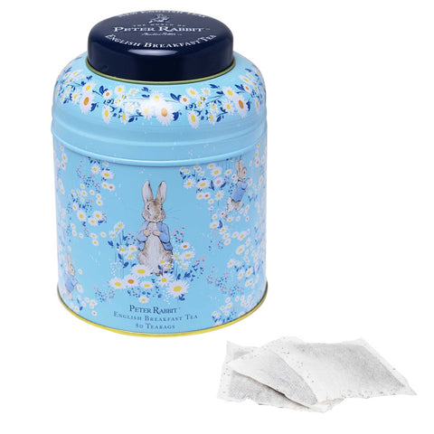 Beatrix Potter 80 Teabag Tea Caddy - Daisies - New English Teas