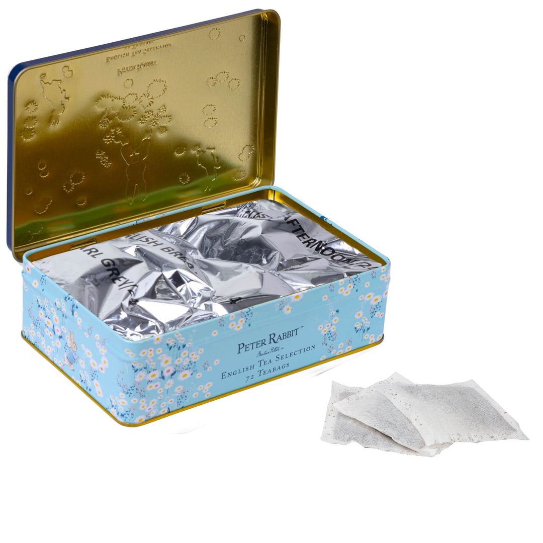 Beatrix Potter Tea Selection Tin - Daisies - New English Teas