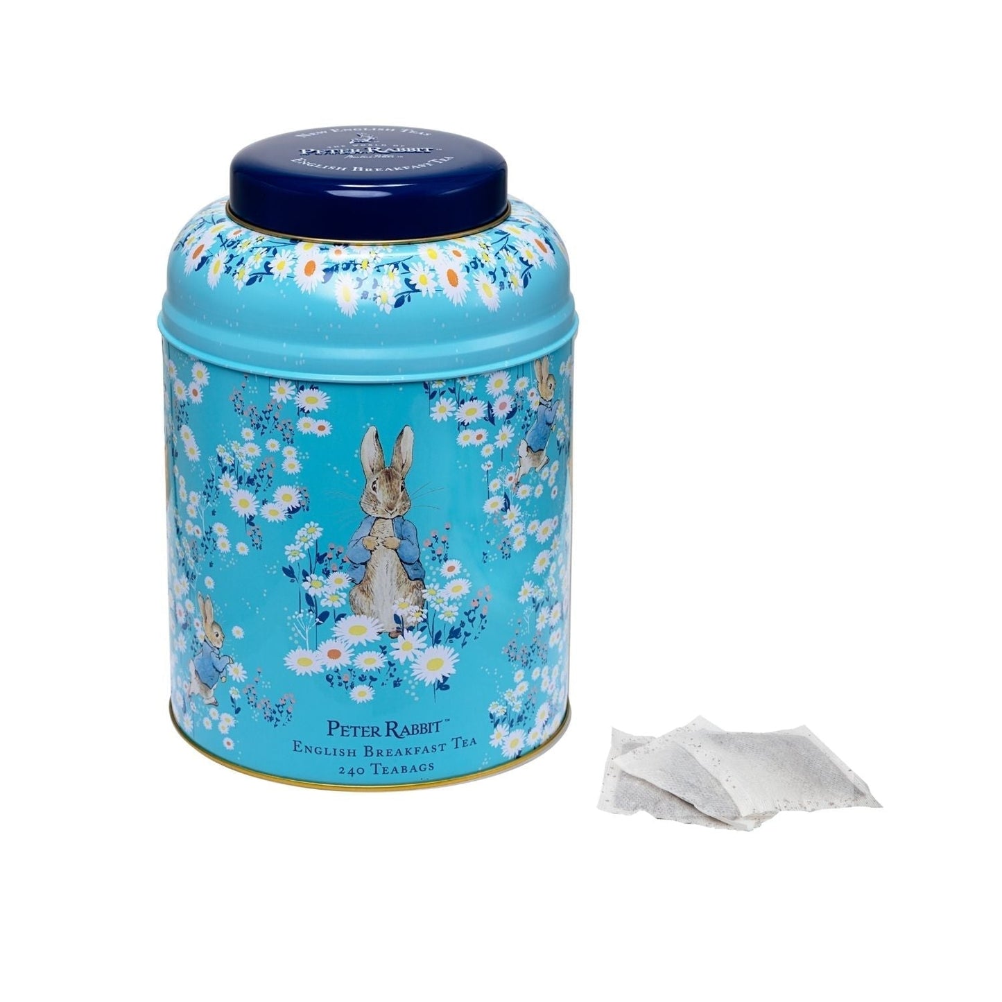 Beatrix Potter 240 Teabag Tea Caddy - Daisies - New English Teas