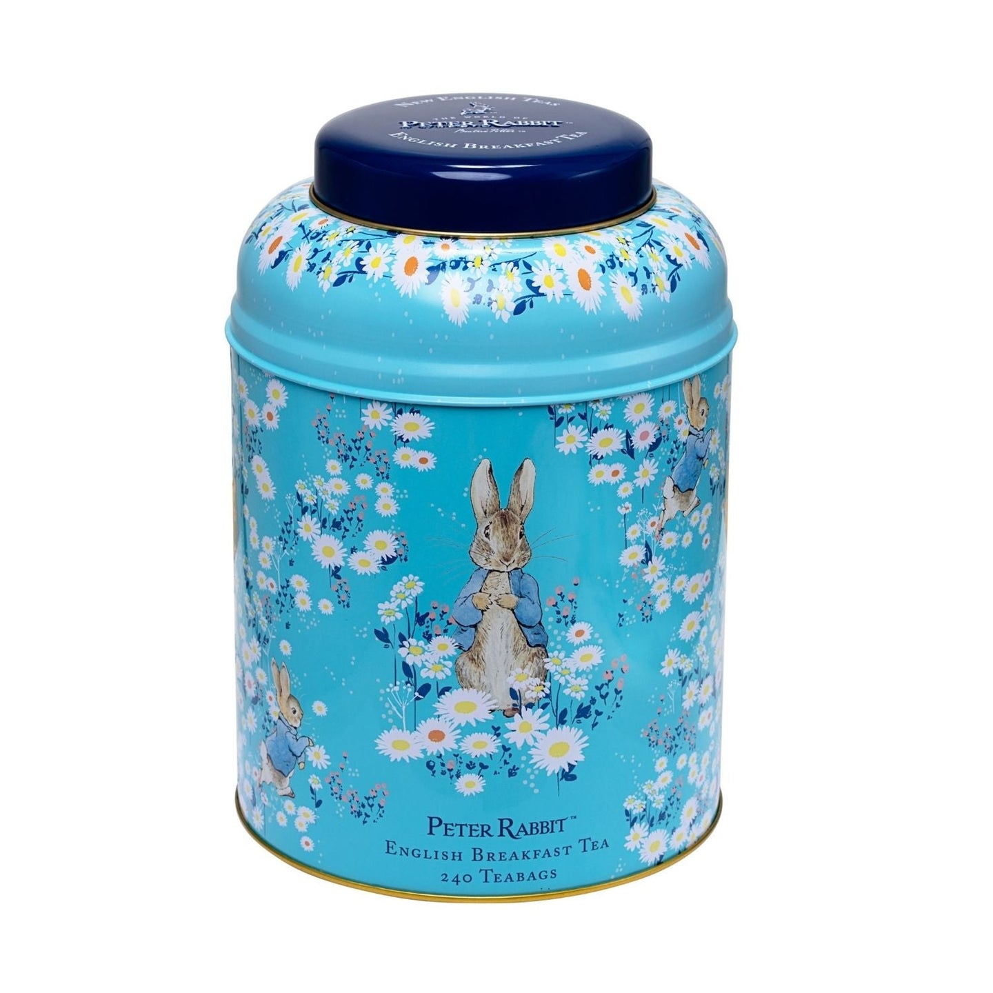 Beatrix Potter 240 Teabag Tea Caddy - Daisies - New English Teas