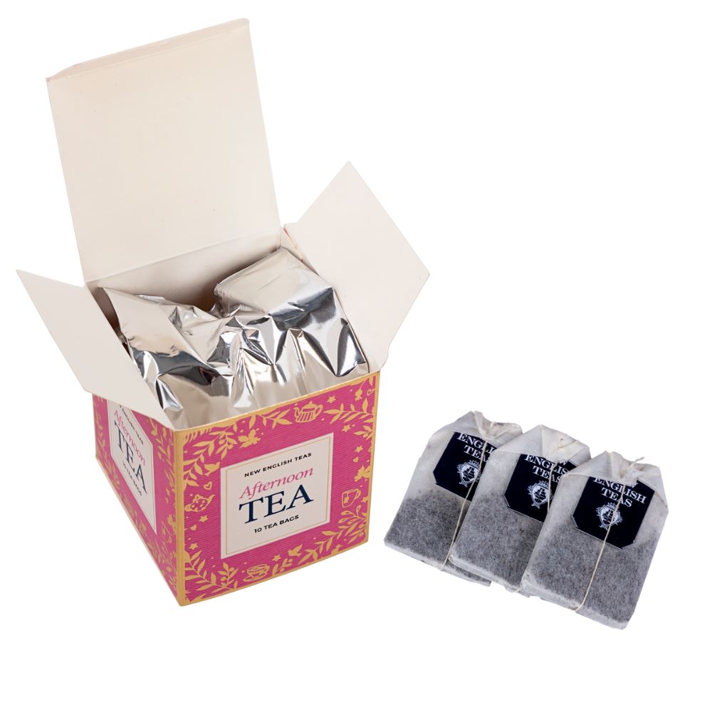 Christmas 10 Teabag Box - Pink - New English Teas