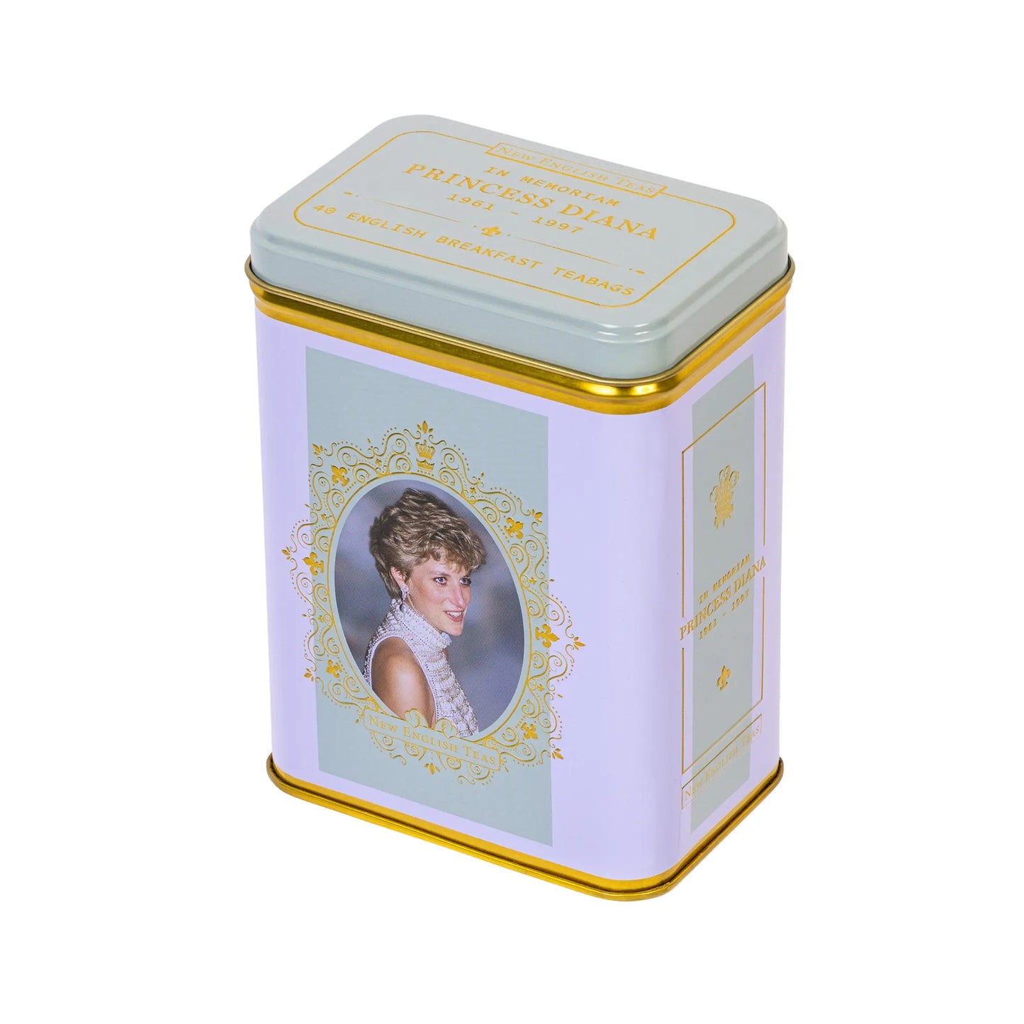 Princess Diana Portrait Tea Tin by New English Teas