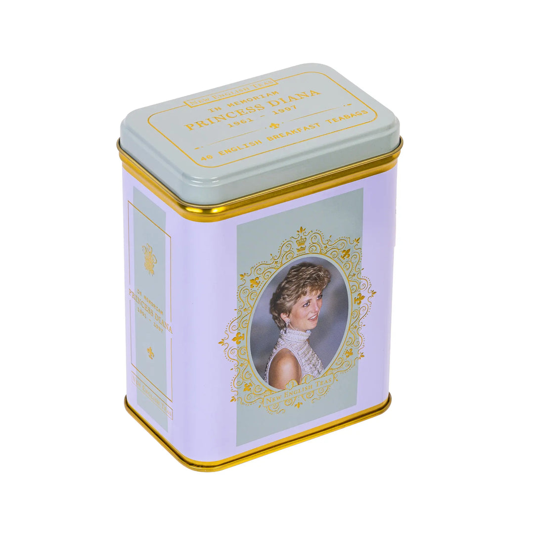 The Royal Family Portrait Tea Tin - Princess Diana - New English Teas