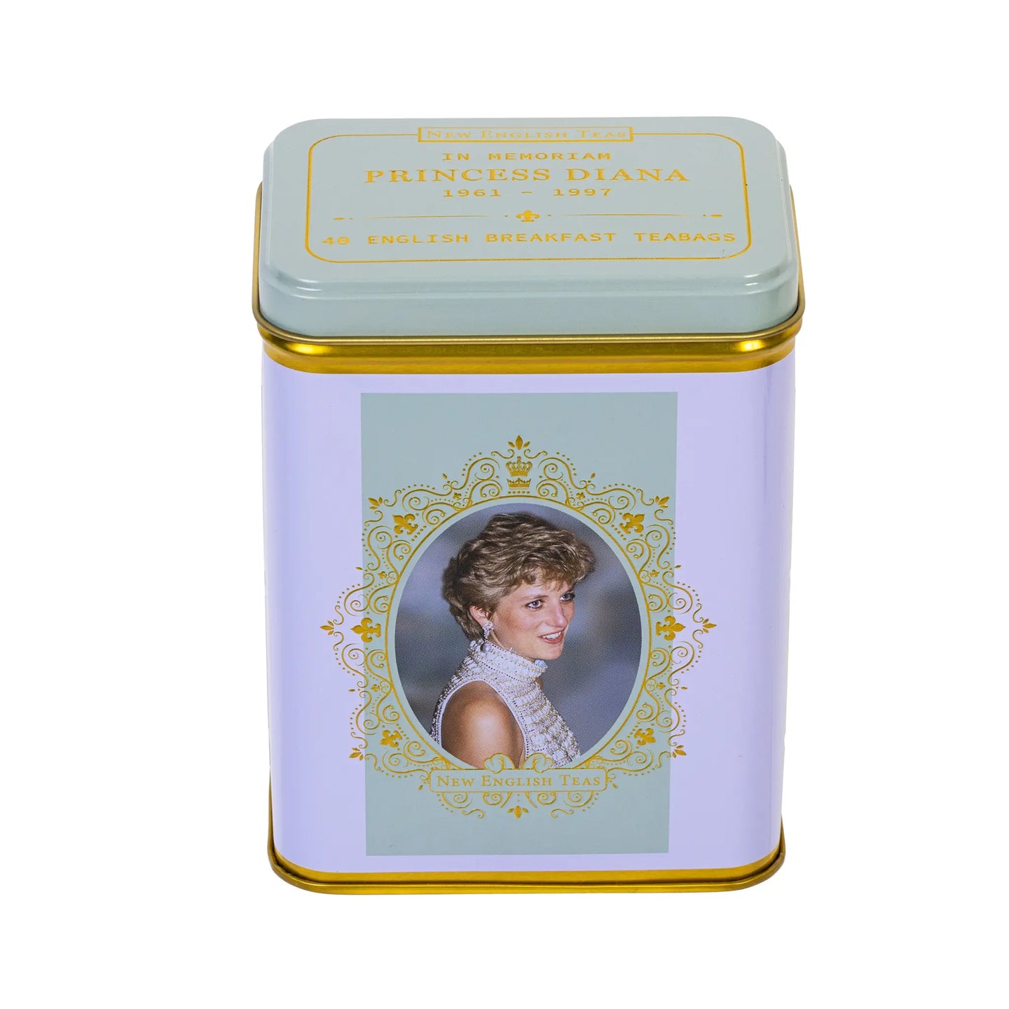 Princess Diana Portrait Tea Tin by New English Teas