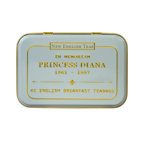 The Royal Family Portrait Tea Tin - Princess Diana - New English Teas