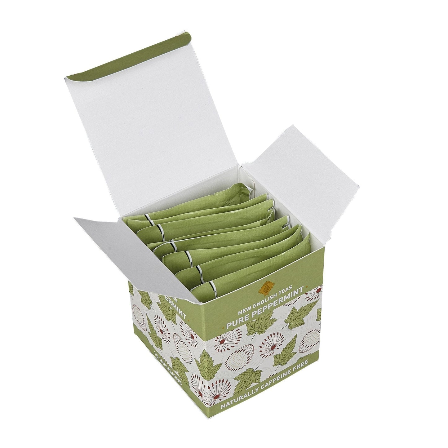 Fruit & Herbal 10 Teabag Box - Pure Peppermint - New English Teas